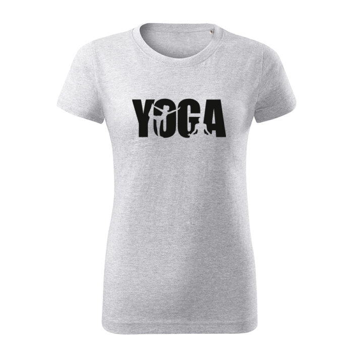yoga damske tricko 1 bledosiva
