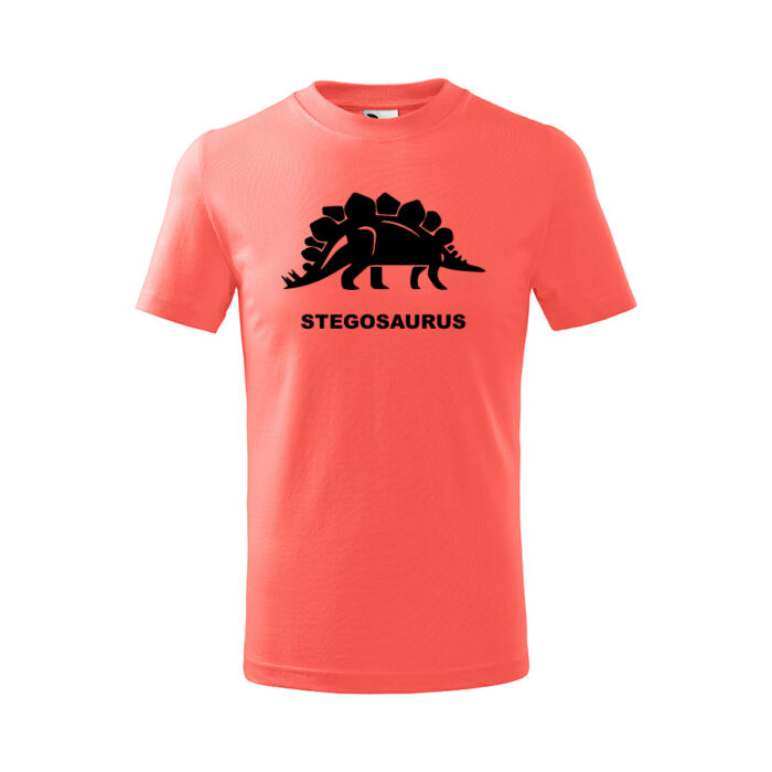 stegosaurus detske tricko khaki