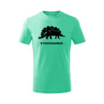 stegosaurus detske tricko 1 limetkova