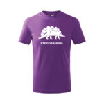 stegosaurus detske tricko 1 citronova