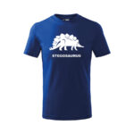 stegosaurus detske tricko 1 koralová