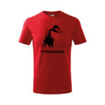 pterosaur detske tricko biela