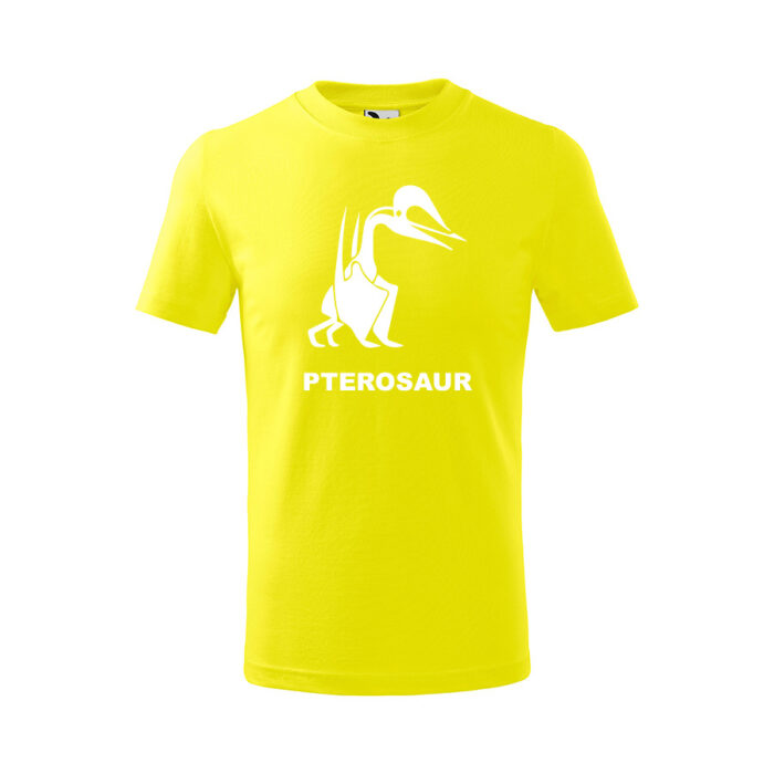 pterosaur detske tricko 1 cierna