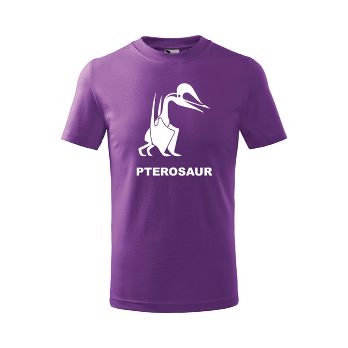 pterosaur detske tricko 1 citronova