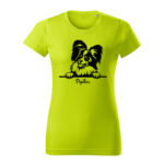 papillon damske tricko 1 kralovska modra