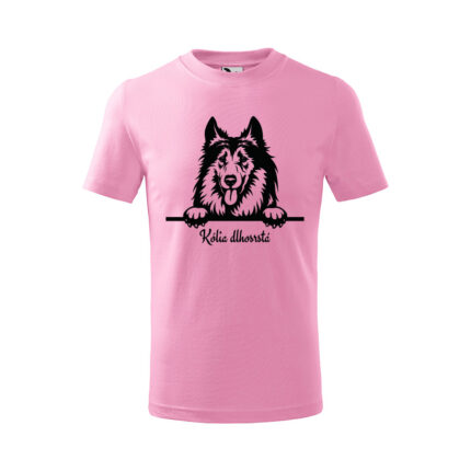 kanarska doga detske tricko 2 cierna