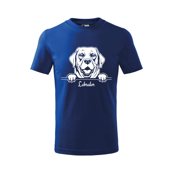 labrador detske tricko 2 khaki
