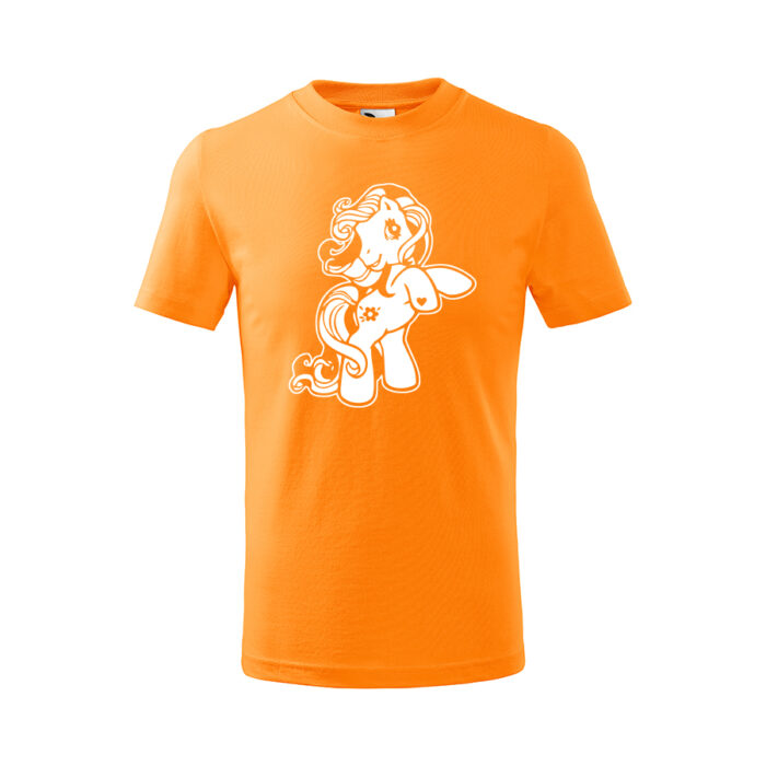 my little pony detské tričko 1 oranzova