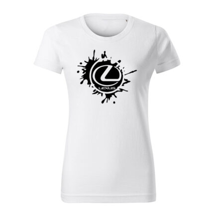 lexus splash damske tricko 1 biela