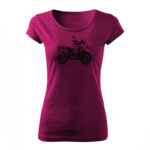 bmw r1250gs damske tricko fuchsia