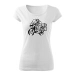 bmw r1200 adv damske tricko biela