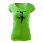 bike boxer rules damske tricko jablkovozelena