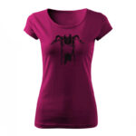 cafe bike damske tricko fuchsia
