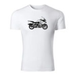 bmw r1200 rt panske tricko biela