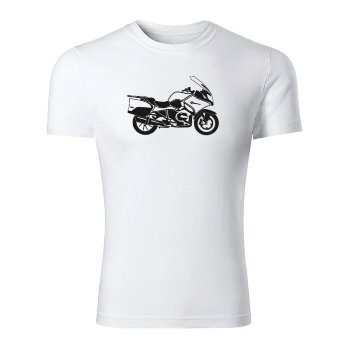 bmw r1200 rt panske tricko biela