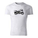 bmw r1200 rt panske tricko bledosiva