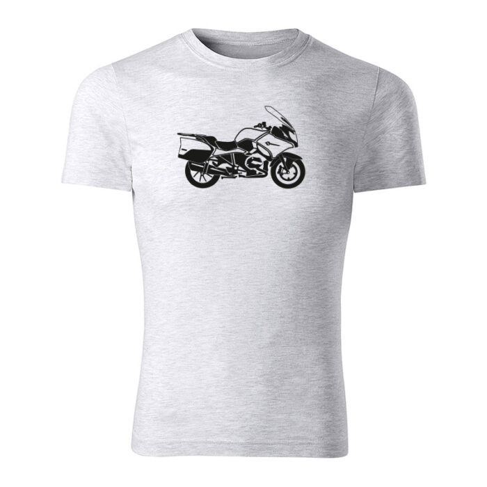 bmw r1200 rt panske tricko bledosiva