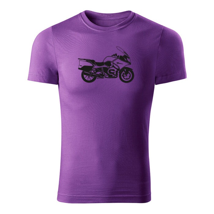 bmw r1200 rt panske tricko fialova