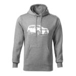 nissan patrol y62 panska mikina 2 tmavosiva