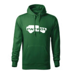 nissan patrol ghost panska mikina 2 tmavozelena