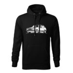 volkswagen golf mk2 line panska mikina 2 cierna