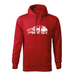 volkswagen golf mk2 line panska mikina 2 cervena