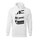 volkswagen golf mk7 gti half panska mikina 2 biela