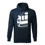 volkswagen golf mk7 gti half panska mikina 3 tmavo modra