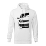 volkswagen golf mk6 gti half panska mikina 1 biela