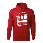 volkswagen golf mk6 gti half panska mikina 2 cervena