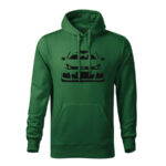 volkswagen golf mk7 panska mikina 1 tmavozelena