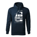 volkswagen golf mk2 half panska mikina 3 tmavo modra