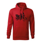 bmw f800 panska mikina cervena