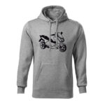 bmw c evolution panska mikina tmavosiva