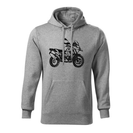 bmw r1250 gs panska mikina tmavosiva