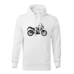 honda cb500x panska mikina biela