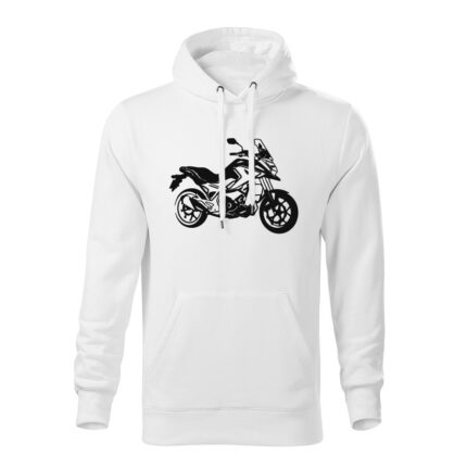 honda nc750 panska mikina biela