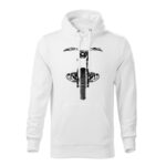 bike boxer rules panska mikina biela