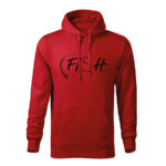 fish panska mikina cervena