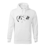 fish panska mikina biela