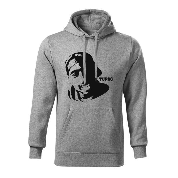 tupac shakur panska mikina 1 tmavosiva