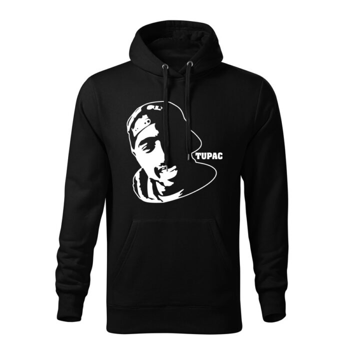 tupac shakur panska mikina 2 cierna