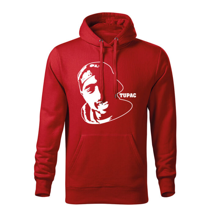 tupac shakur panska mikina 2 cervena