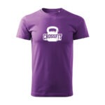 crossfit panske tricko 2 fialova