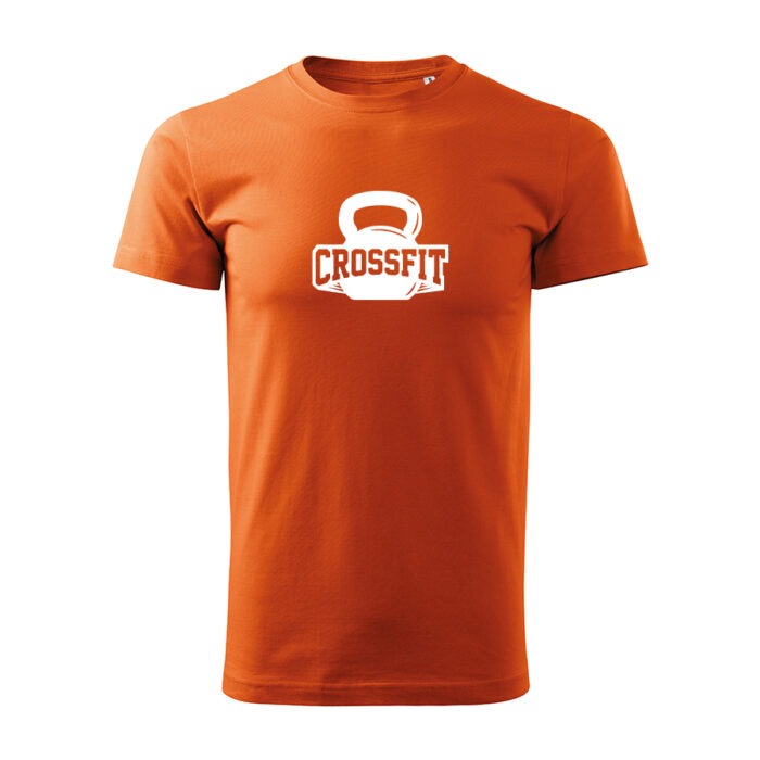 crossfit panske tricko 2 oranzova