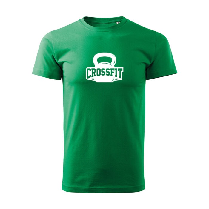 crossfit panske tricko 2 travova zelena