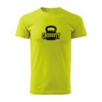 crossfit panske tricko 1 limetkova