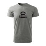 crossfit panske tricko 1 tmavosiva