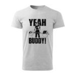 ronnie yeah buddy panske tricko 1 bledosiva