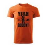ronnie yeah buddy panske tricko 1 oranzova